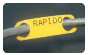 Бирки Rapido™, 22.9 x 5.2 мм (2500 шт.) BRADY BM71R-1-7599-YL ― BRADY