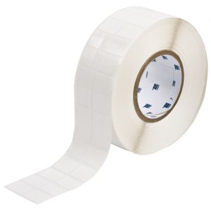 Белая виниловая ткань с перемещаемым адгезивом, 25.4 x 19.05 мм (5000 шт.) BRADY THT-88-498-5 ― BRADY