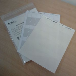 Этикетки Лист А4 белый упаковка 25 листов BRADY ELAT-28-747-W brd29862 ― BRADY